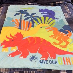 Jurassic Park Toddler Sheet Set 4pc.  Great Condition